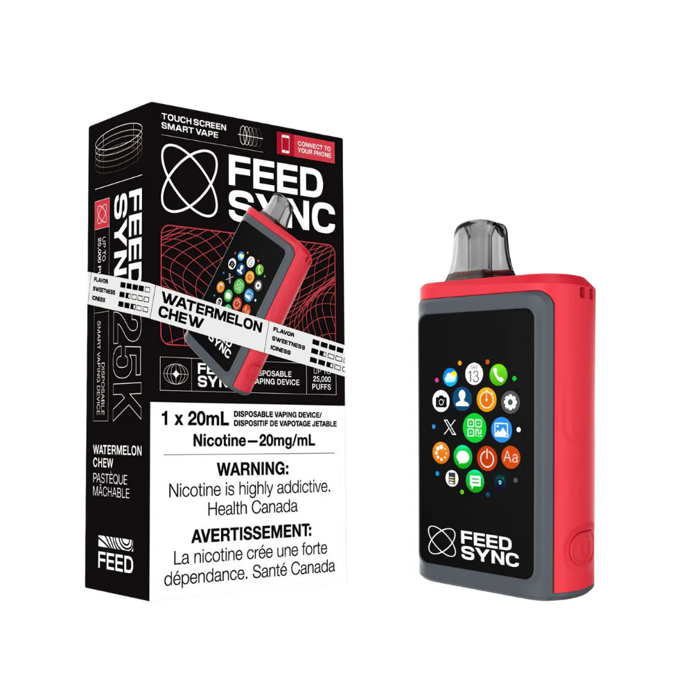 FEED SYNC 25k Puffs Disposable Vape-Watermelon chew