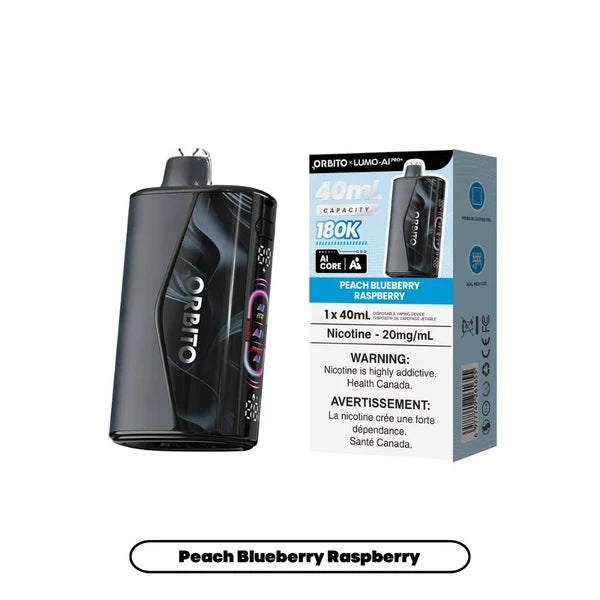 ORBITO LUMO AI PRO+ 40ML/180K Disposable Vape [ALL FLAVOURS]
