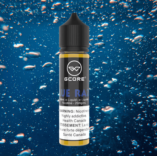 G Core Blue Razz Gcore 60 ml Nic Salt E-Juice – Calgary Vape Delivery