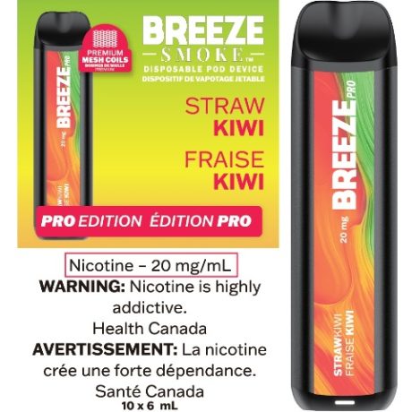 BREEZE PRO DISPOSABLE 2000 PUFF VAPE.