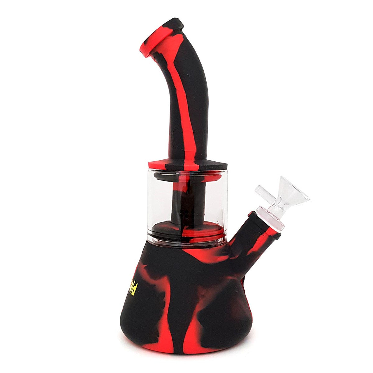 9 Inch Silicone Rig with Glass Percolator [Model TX 13 ]