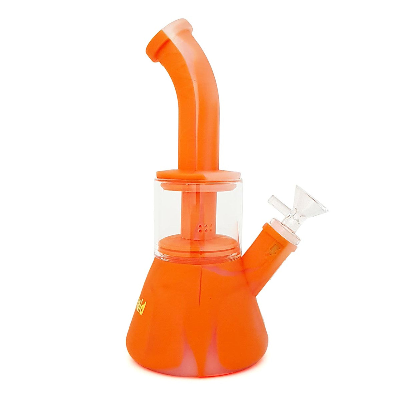 9 Inch Silicone Rig with Glass Percolator [Model TX 13 ]