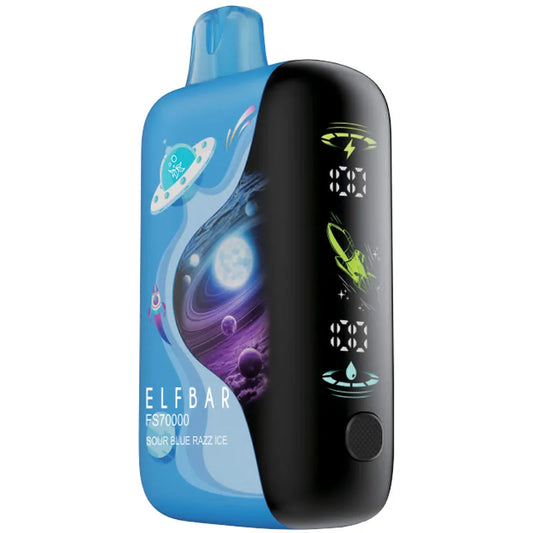 ELFBAR FS70K DISPOSABLE - Sour Blue Razz Ice / 20mg
