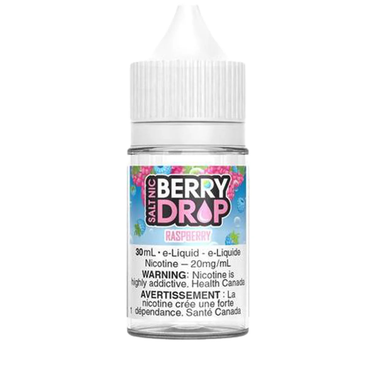 Raspberry By Berry Drop Salt Nic 30ml E-Juice 20mg Nicotine