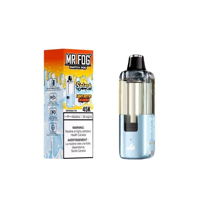 Mr Fog Switch Pod – 45K Puffs – Fantastic Orange (Splash Edition)
