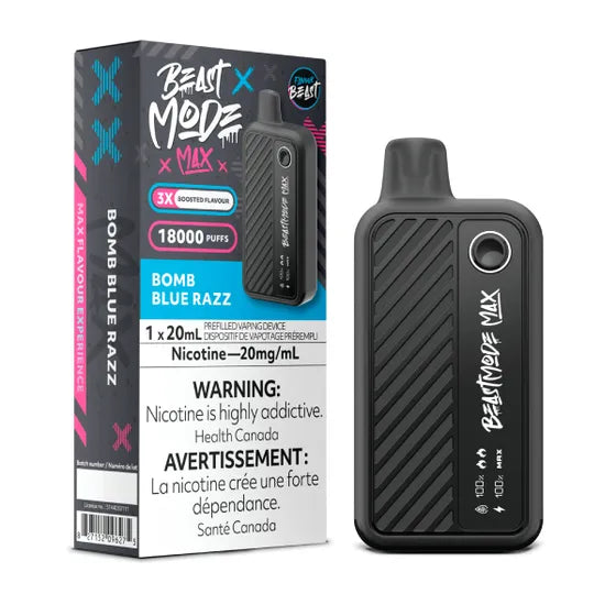 Flavour Beast Beast Mode Max 18K Disposable - Bomb Blue Razz