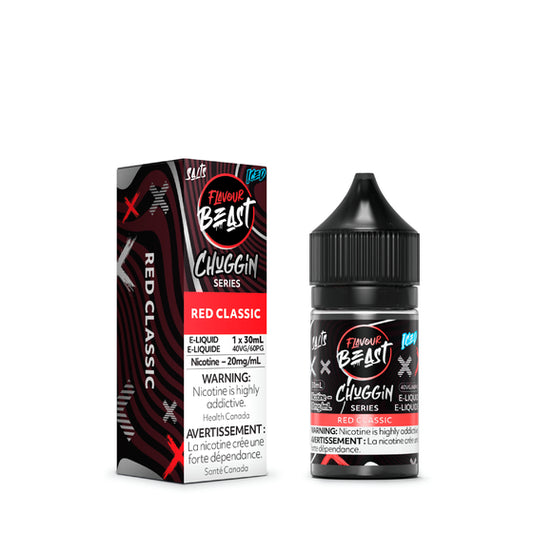 Flavour Beast E-Liquid - Chuggin Red classic