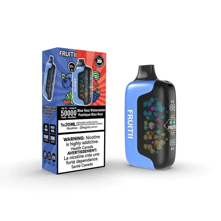 FRUITI DISPOSABLE VAPE 50k Puff  | ALL FLAVOURS | CALGARY VAPE DELIVERY