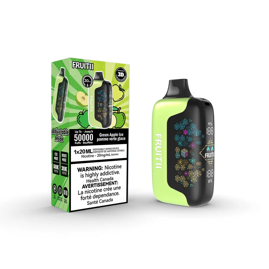 FRUITI DISPOSABLE VAPE 50k Puff  | ALL FLAVOURS | CALGARY VAPE DELIVERY