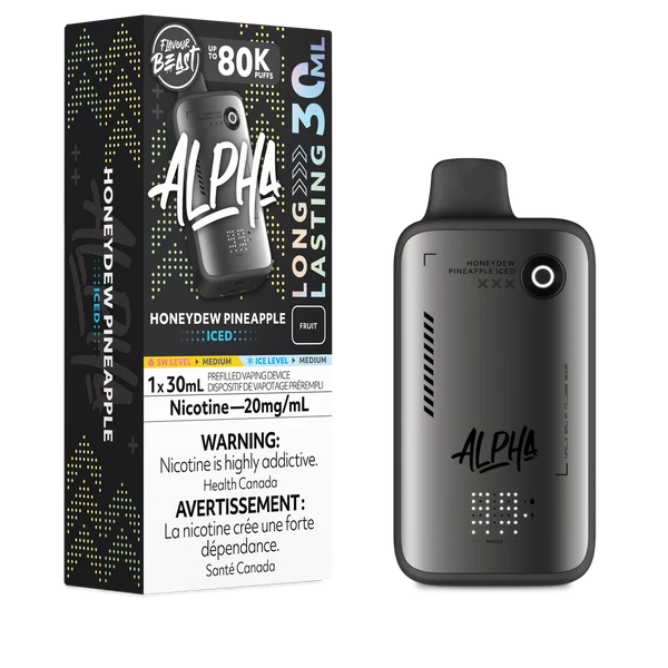 Flavour Beast Alpha 80k Disposable  | Calgary vape delivery