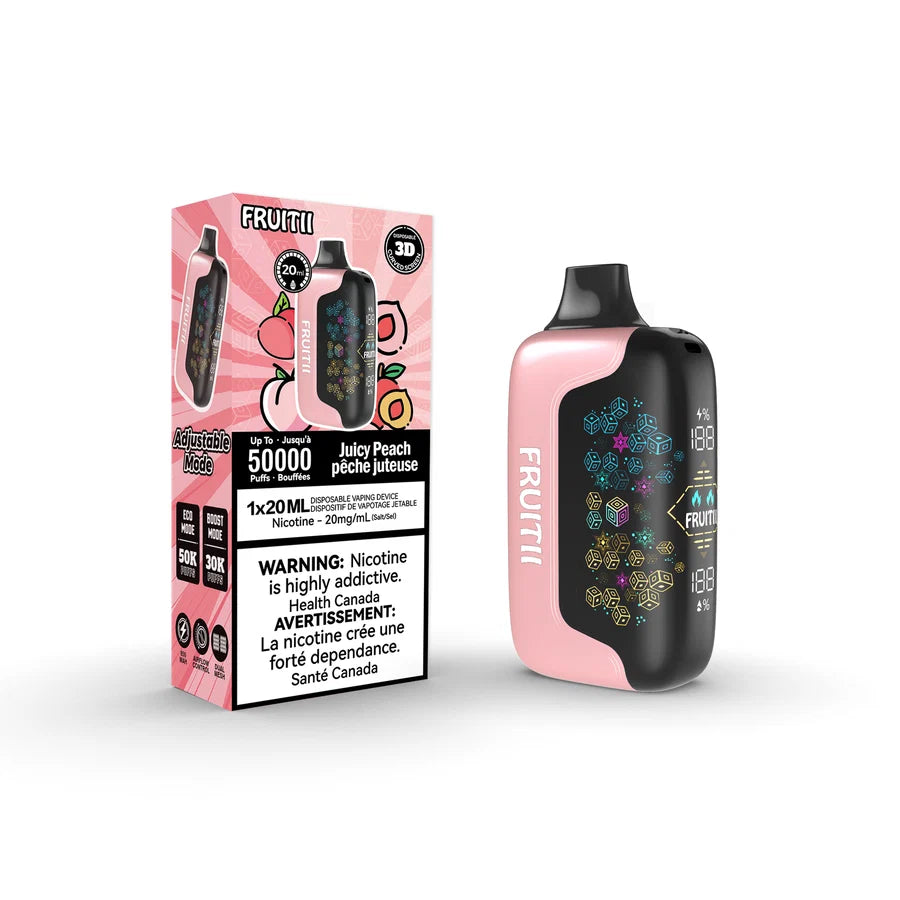 FRUITI DISPOSABLE VAPE 50k Puff  | ALL FLAVOURS | CALGARY VAPE DELIVERY