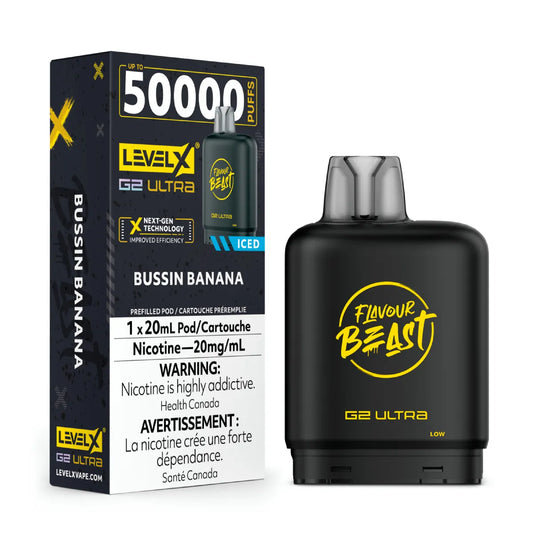 Level X Flavour Beast G2 Ultra 50k-Bussin Banana