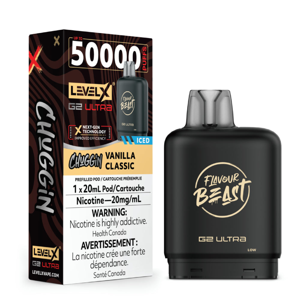 Vanilla Classic - Flavour Beast Level X G2 Ultra Pod 50K ( 20ML )