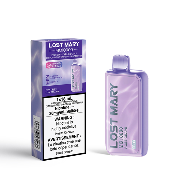 Lost Mary MO10000 by Elf Bar 10000 Puff Disposable Vape.