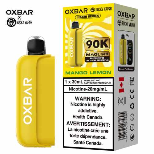 Oxbar Rocky Vapor Maglink Pod 90K Puffs [Prefilled Pods]