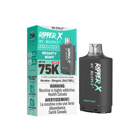 Ripper X 75k Disposable Pod-Mighty Mint