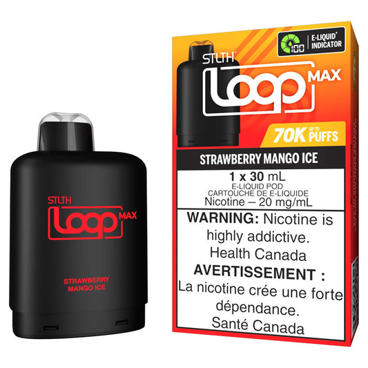 STLTH LOOP MAX POD PACK - STRAWBERRY Mango Ice