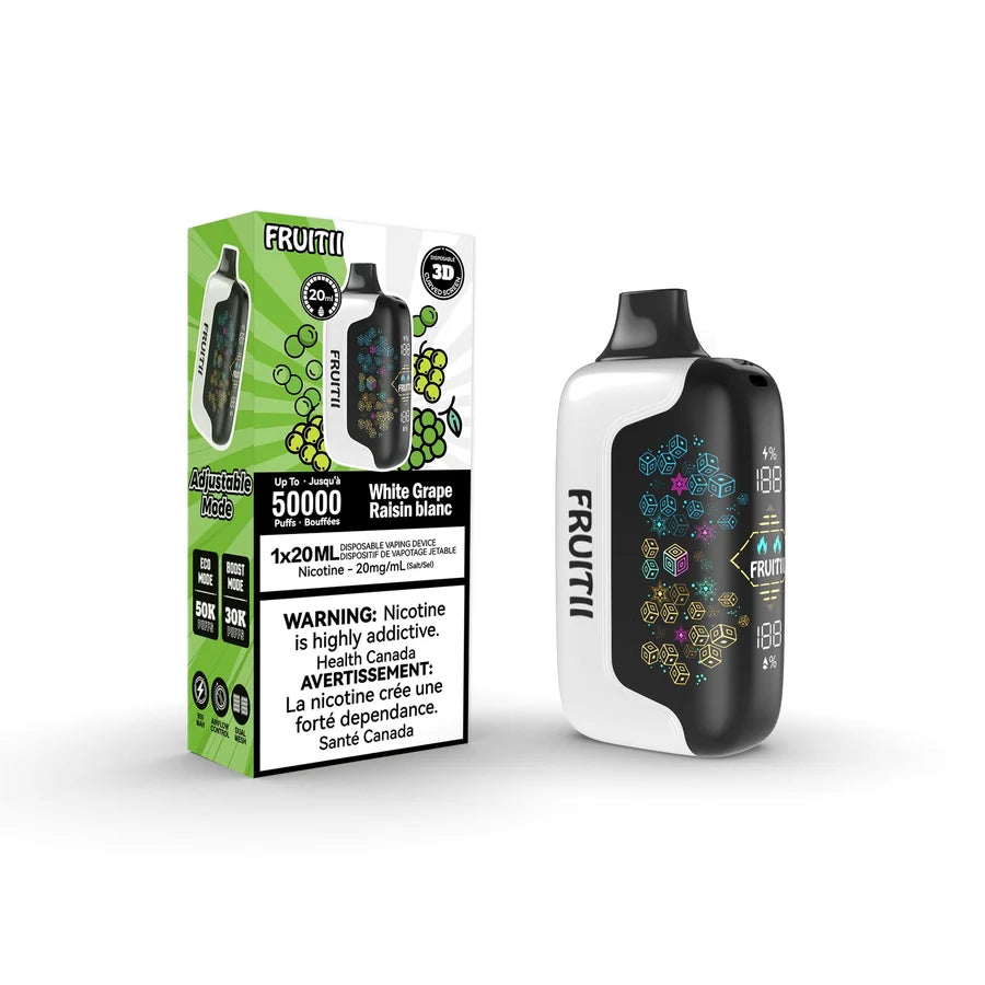 FRUITI DISPOSABLE VAPE 50k Puff  | ALL FLAVOURS | CALGARY VAPE DELIVERY